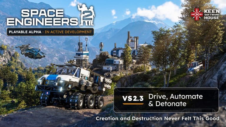Space Engineers 2 Major Update – “Drive, Automate & Detonate” Live Now!