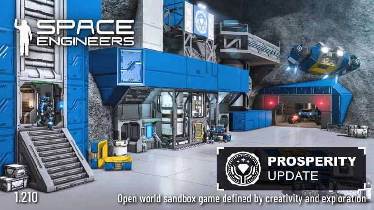 Space Engineers: Prosperity Update & Pack Live Now!
